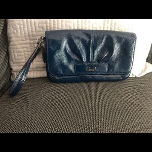 Coach large wristlet/ purse